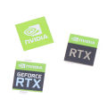 NVIDIA GTX RTX GEFORCE Sticker Laptop Label Graphics Card Label. 