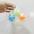 4PCS Fluorescent Sticky Wall Ball Sticky Target Ball Decompression Toy Kids Gift. 