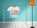 LIOFAB - Baby Shark printed T-Shirt for kids boys and girls. 