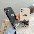 Cartoon Super Mario Phone Case for IPhone14 13 Pro Max XR XS Max X Phone Cover Mountain Peak Silicone Matte Soft TPU Back Cover. 