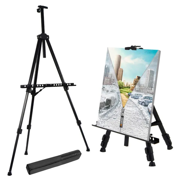 Openness - Black Art Easel Stand Adjustable Prismo For Canvas Board ...