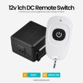 12V DC Dry contact remote control switch 433Mhz output 220V AC DC 10A 2200W capacity. 
