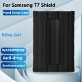 Silicone Case SSD Shell Sleeve Waterproof Hard Disk Hard Drive Protective Cover for Samsung T7 Shield Portable Solid State Drive. 