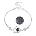 Eternal Love Bracelet – 100 Languages "I Love You" Projection Heart Bracelet for Girls. 