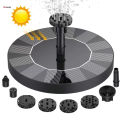 Solar Powered Floating Bird Bath Water Fountain Pump Garden Decoration. 