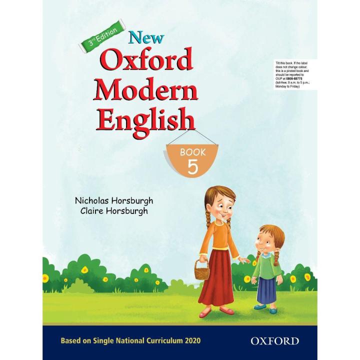 New Oxford Modern English Book 5 SNC Approved 3rd Edition By Nicholas Horsburgh and Claire Horsburgh