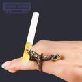 Green forest Cigarette Holder Ring Exquisite Dragonfly Shape Adjustable Smoking Cigarette Holder Ring. 