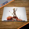 Baby Groot Laptop Back Skin-Laptop Back Skin-Laptop Skin Vinyl Sticker Decal, 13 13.3 14.6 15 15.4 15.6 Inch Laptop Skin Sticker Cover Forall Laptops-Laptop Back Sticker. 