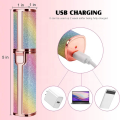2 in 1 Electric Eyebrow Trimmer and Shaver, Rechargeable Hair Remover for All Parts Use in Pen Flawless Hair Remover Rechargeable Painless-Precision Eyebrow Trimmer and Eyebrow Razor Tool with LED Light for Face, Lips, Nose, Chin, Arm. 