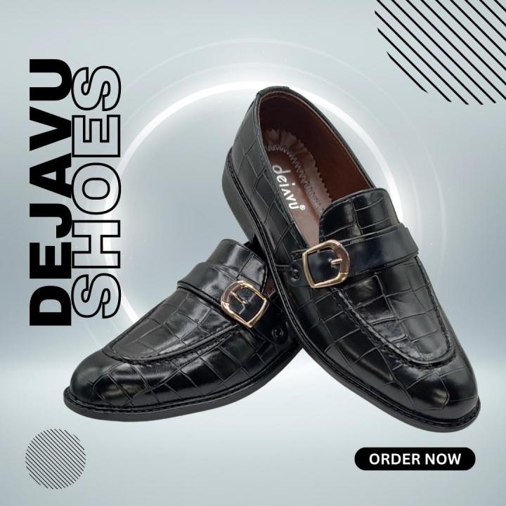 Dejavu Black Gam Fashion Shoes by Sole in Box