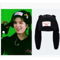 New Kpop Stray Kids HyunJin Hendery Same Beanies WAYV Leeknow Knitted Cat Ear Hat Fashion Cute Cap Casual Headgear. 