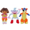EAURA Toys Gifts For Children Swiper Soft Plush Toy Dora the Explorer Plush Pillow Peripheral Dolls Monkey Plush Toy Boots Plush Doll Anime Stuffed Toy. 