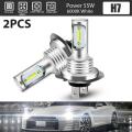 2X H7 LED Headlight 6000K Super White 110W 8000LM Headlight Kit Fog Light Bulbs Kit High Low Beam. 