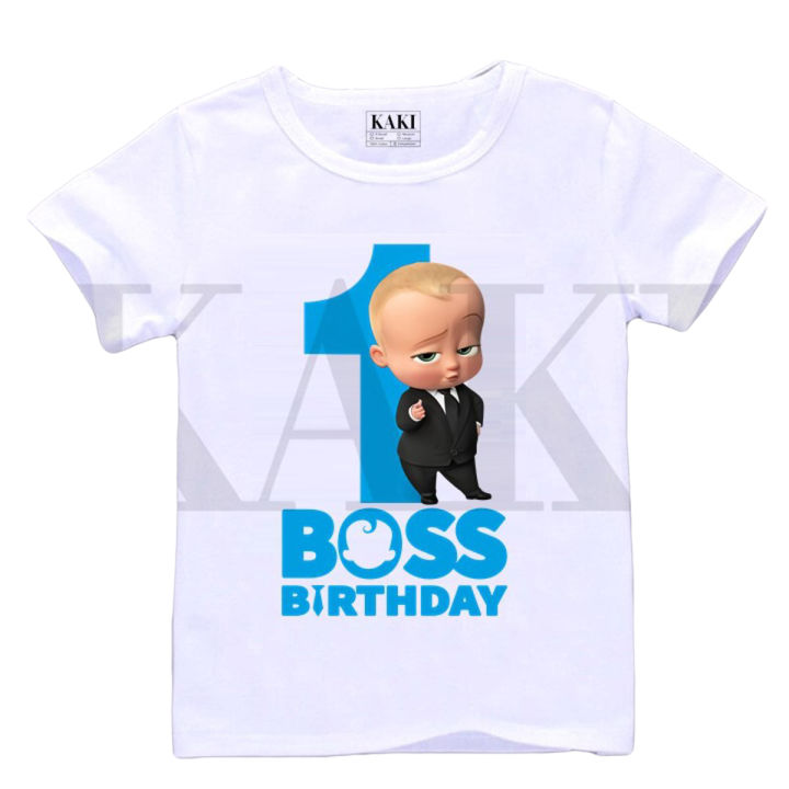 Boss Baby Birthday Shirts - Boss Baby Birthday T-Shirt for Kids