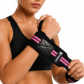 Wrist Wraps for gym, Pair of Wrist Strap for Weightlifting, Powerlifting & Workout Training | Adjustable Heavy Duty Wrist Band for Gym Fitness, Bodybuilding, CrossFit, Exercise | Strong Grip Wrist Support Wrap for Men & Women. 
