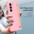 [Touch Pen & Glass Front Film] for Samsung Z Fold 6/5/4/3 Case | S Pen Slot | Ultra Thin Hard PC Cover for Galaxy Z Fold6 Fold5 Fold4 Fold3 | PINK. 