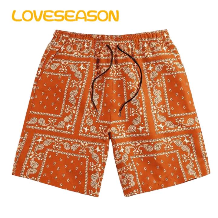 3d Printing Men Shorts Men's Summer 3d Print Wide Leg Shorts with Pockets Elastic Waist Fitness Shorts for Streetwear Buyers' Favorite Men Waist Tie Shorts