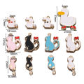 St.kunkka 4pcs Alloy Pendant Animal Series Colored  Cute Pendant For DIY Bracelets Necklaces Jewelry Jewelry Accessories Making. 