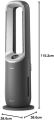 Philips Air Performer 8000 series 3-in-1 Air Purifier, Fan and Heater AMF870/35. 