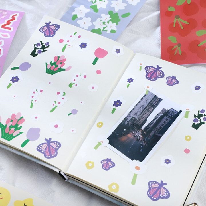 Butterfly%20Floral%20Sticker%20Pastoral%20Decoration%20Ribbon%20Sticker%20Diy%20Diary%20Scrapbooking%20Planner%20Stickers%20Office%20School%20Supplies%20-%20Image%203