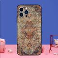 Persian Carpet Floral Pattern Phone Case For iPhone 15 12 13 Mini 11 14 Pro XS Max 7 8 Plus SE 2020 X XR Silicone Cover. 