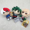 Anime My Hero Academia Bakugou Katsuki Midoriya Izuku Deku Cute Plush Pendant. 