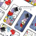 Kingdoor for Infinix Note 10 Back Cover Cartoon Korea Boys (BT21) Doll Soft Silicone TPU Phone Case. 