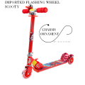 Foldable Kids Scooty – 3 Black Wheel Scooty for Kids | Scooty Bike for Girls & Boys with Flashing Wheels & Adjustable Height | Scooty for Girls & Kids. 
