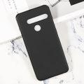 LG G8 ThinQ  Case Soft TPU Slim Smooth Flexible Protective Phone Cover -  Black Matte. 