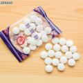 New 20pcs/bag Natural Mothballs Anti-mold Mildew Proof Moth Repellent Camphor Ball Wardrobe Drawer Pest Control Deodorizer. 