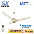 SK Inverter Ceiling Fan – 30 Watt Energy Saver, RF Remote Control, Turbo Classic | fan |celling fan |fans |Available at  Rahim Trading. 