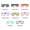 Vintage Oversized Sunglasses Men Brand Designer Classic Retro Big Frame Sun Glasses Male Gradient Driving Oculos De Sol. 