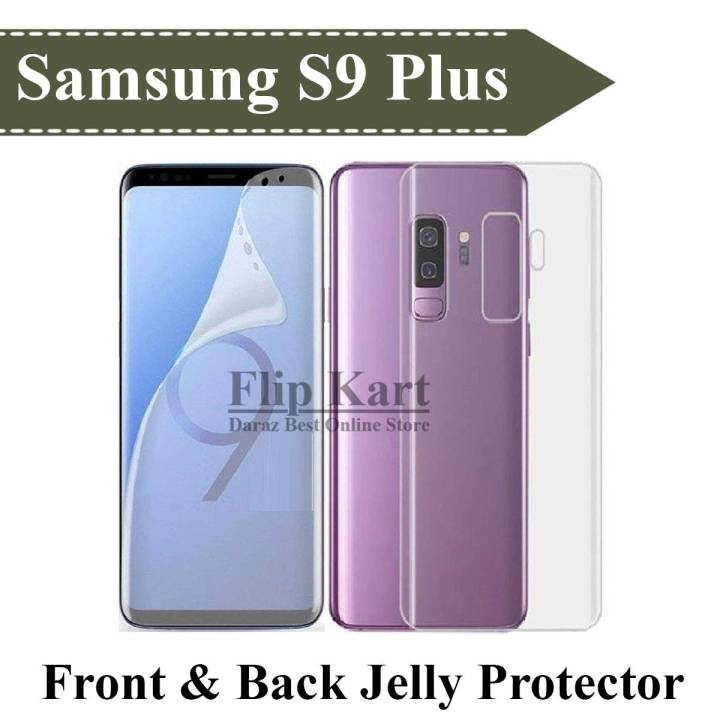 Samsung S9 Plus Front & Back Screen Protector 360 Hydrogel Soft Film Protection For Galaxy S9+