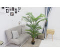 Imported artificial Palm tree with black Planter. 