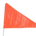 Safety Flag with Pole,6 Foot Adjustable High Visibility Bike Flag, Brightly Colored Waterproof Safety Flag for Kids Bike. 