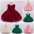Fancy net and kattan silk frock with cancan | Frock for Baby Girls in Multicolor- 1 yr to 12 yr kids party dress. 