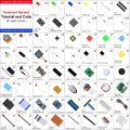 FREENOVE Ultimate Starter Kit for Raspberry Pi 4 B 3 B+ 400, 558-Page Detailed Tutorial, Python C Java Scratch Code, 223 Items, 104 Projects. 