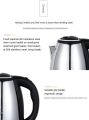 2L Electric Kettle Small Household Appliance Automatic Power-Off Quick-Burning Kitchen Tool. 