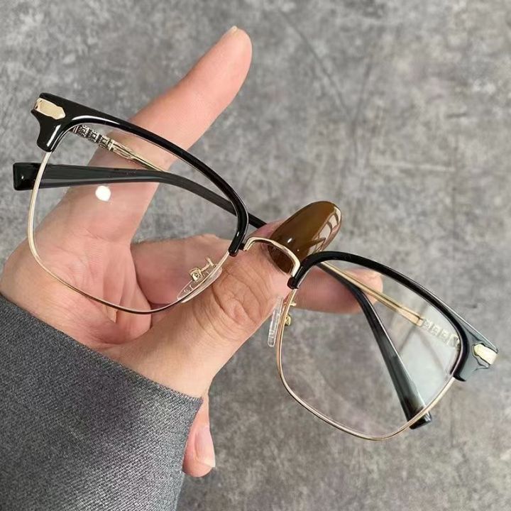 2024 Wang Buran's myopia glasses are handsome, gentle and scum for men. They have prescription anti-blue light radiation flat frames for women. ARMANI FSJAINGS
