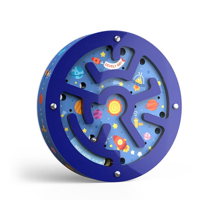 Maze Game Toy Stress Relief Rolling Ball Maze Puzzle Board Learning Toy