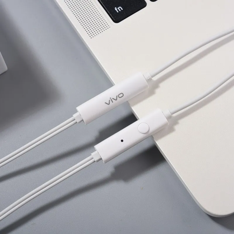 Original VIVO S16 USB Type C Wired Earphone HiFi Sport Headphones
