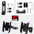 Universal 360 Degree Rotatable Aluminum Alloy Phone Holder Adjustable Mobile Phone Mount with 360° Rotation Suitable for 4-6. 5inch Phone, Anti-Shake Phone Bracket For Motorcycle, Recommended For BYKEA, FOODPANDA, Indrive Riders Universal Fitment. 