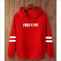 FREE FIRE Printed kangroo hoodie for Men Pullover Hoodie fleece. 