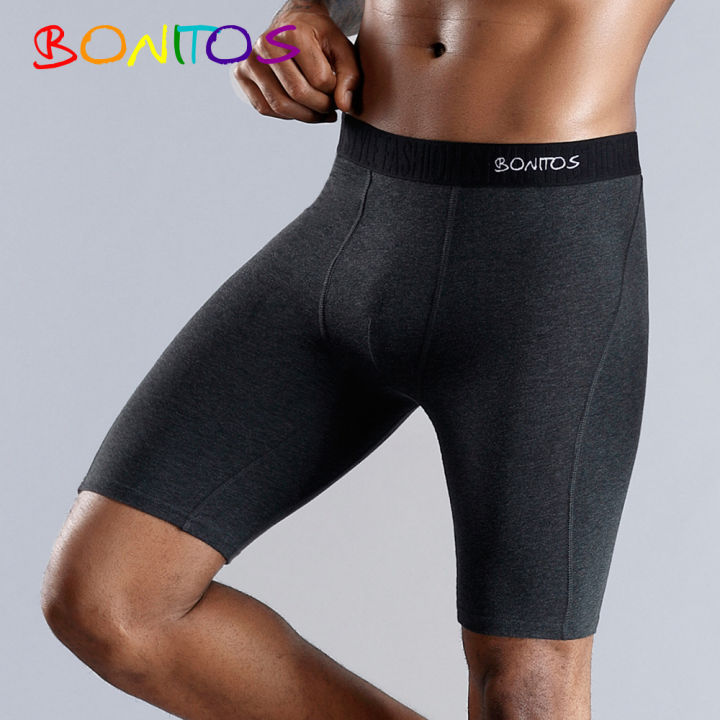 SAKURA BONITOS Long Boxer Shorts Panties Man Underwear Men Boxer Men Underwear Natural Cotton Comfortable Soft Top Brand High Quality