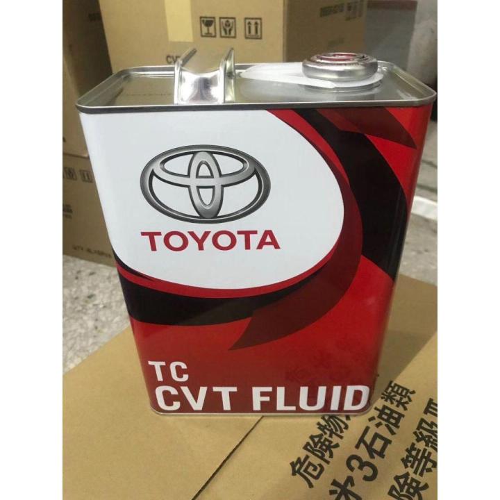 Toyota TC CVT Fluid - 4 Liter Transmission Fluid - Specially Formulated for Toyota Vehicles