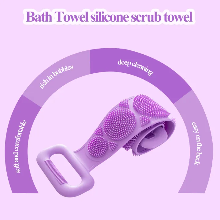 Silicone%20Back%20Scrubber%20For%20Shower,%20Back%20Cleaner,%20Silicone%20Shower%20Scrubber,%20Body%20Bath%20Brush,%20Exfoliating%20Loofah%20Brushes%20For%20Men%20and%20Women,%20Silicone%20Bath%20Scrubber,%20Double%20Sided%20-%20Image%204