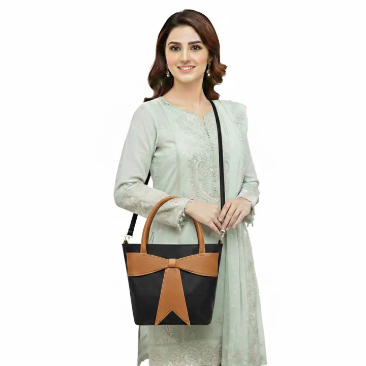 TYMO%20Velora%20Ribbon%20Tote%20bag%20for%20Women%20%E2%80%93%20Premium%20PU%20Leather%20Structured%20Handbag%20-%20Image%209