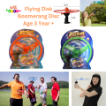 Flying Disk Boomerang Disc Flying Disc toy for kids UFO card indoor and outdoor. 
