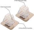 Pack of 3 Wall Mounted Mop Organizer Holders – Heavy Duty Brush & Broom Hanger – Kitchen & Bathroom Storage Rack – Seamless Mop Hook – Space-Saving Home Organizer. 