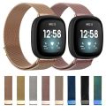 For Fitbit Versa 3 / Fitbit Sense Magnetic Milano Watch Band, Size:Large Size. 